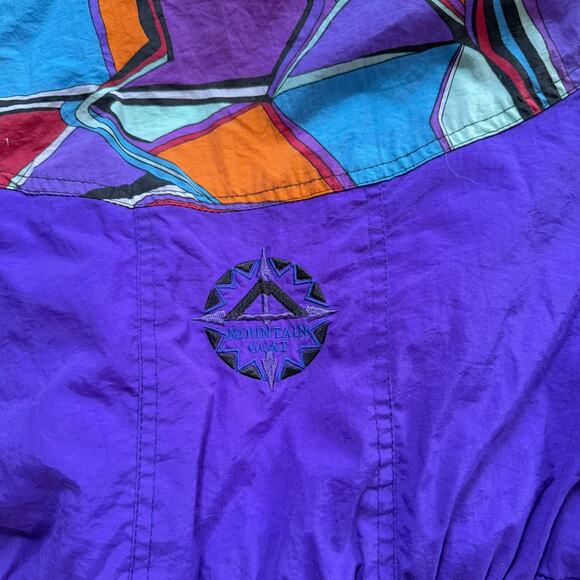 Mountain Goat Vintage Purple Ski Suit Kids Sz M - Picture 12 of 13